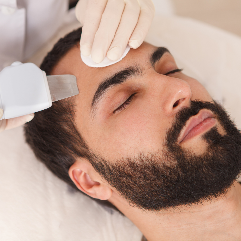 טיפולי פנים לגברים במכשור חדשני - מורפיאוס 8 - קשת רפואה
